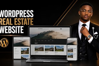 create wordpress real estate website for realtors