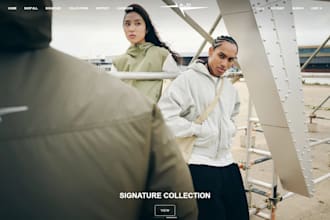 shopify clothing website, shopify clothing store, clothing brand, fashion store