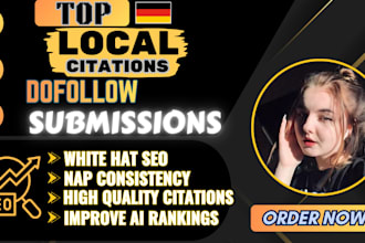 do local SEO citation building for business directories and listings