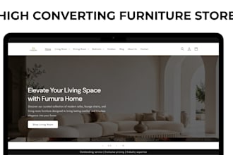 design or redesign your shopify furniture store for better conversion