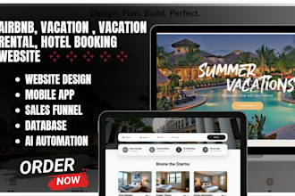 do hotel booking ,vacation rental ,tourism ,airbnb website
