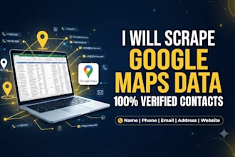 provide targeted google maps leads for your business