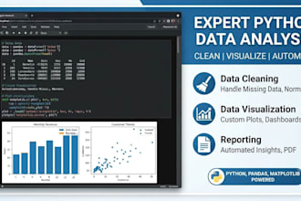 do data analysis and visualization with python