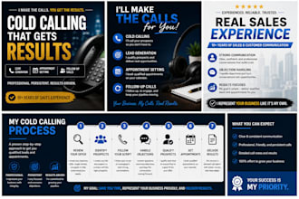 cold call businesses and book qualified appointments