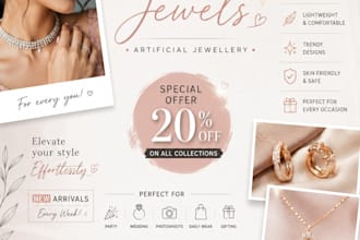 design eye catching poster for any kind