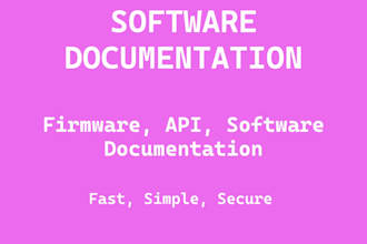 write professional technical documentation, API docs, and developer guides