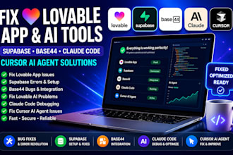 fix lovable app supabase base44 fix lovable ai claude code fix cursor ai agent
