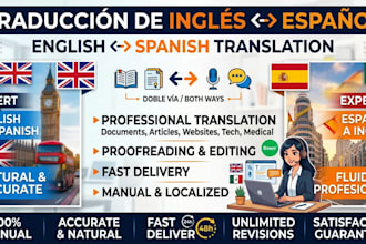 translate english to spanish with accuracy