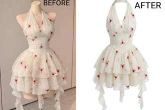 create symmetrical ghost mannequin and neck joint service