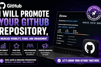 promote your github repository increase visibility stars and engagement