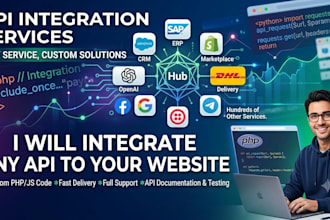 integrate any API into your web application