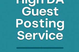 do guest posting on high da blogs with dofollow backlinks