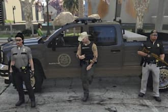 develop fivepd, lspdfr and nopixel inspired police rp server for fivem