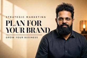 develop a strategic marketing plan for your brand