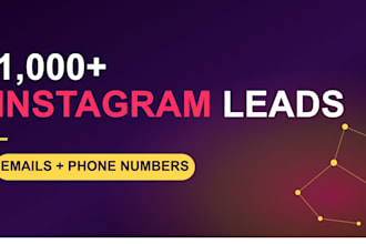 extract instagram leads with verified emails and phone numbers