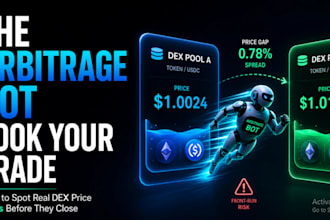do arbitrage trading bot, crypto arbitrage bot for multiple dex and cex