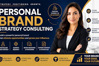 create a powerful personal brand strategy to grow your authority