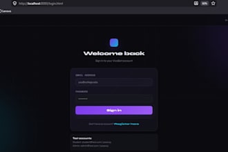 build a full stack java web application