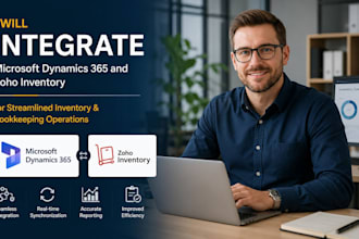 integrate microsoft dynamics 365 and  zoho inventory for streamlined inventory