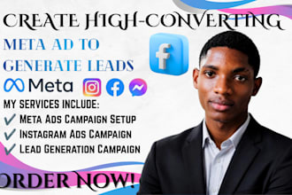 create meta ads fb ads campaign instagram lead generation campaign for business