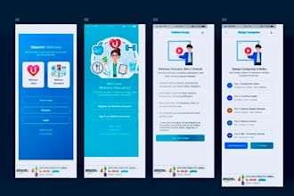 develop wellness app ,online trainer app,weight tracker app