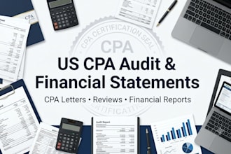 us CPA audit, reviewed financial statements and CPA confirmation letters