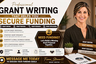 startup business plan grant writing grant research and grant application