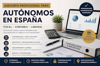asesoría fiscal, contable y laboral para autónomos en españa