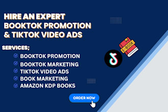 do booktok promotion booktok marketing booktok video ads tiktok book promotion