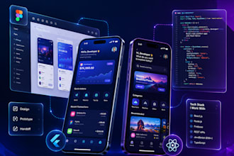 convert figma to flutter mobile app for ios and android