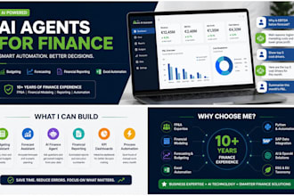 build ai agents for finance and accounting
