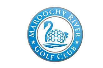 design high quality river golf club logo