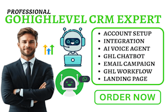 build gohighlevel ai voice agent ghl chatbot automation whatsapp integration va