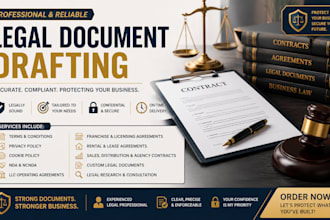 draft motions, petitions, lawsuits, and legal pleadings and contract law