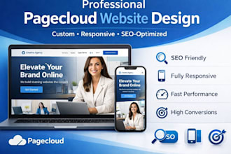 build, redesign, customize, or fix your pagecloud website professionally