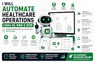 automate healthcare operations using ai, rag and ocr