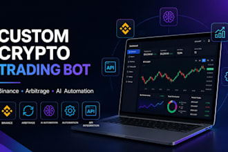 build crypto bot, binance bot, arbitrage bot, crypto trading bot, ai crypto bot
