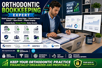 orthodontic bookkeeping using dolphin ortho2 edge dentrix open dental