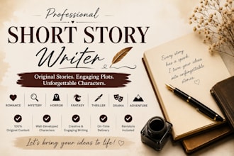 write stories in its original form