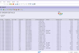 develop sap abap alv reports