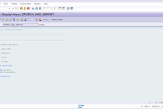 do sap abap development, alv reports on hana