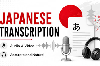 accurately transcribe japanese audio and video