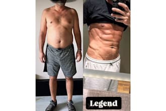 transform your body with a personalized workout and nutrition plan