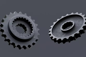 create 3d cad models, mechanical parts, technical drawings, and stl files