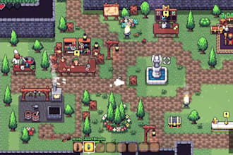 create pixel art tileset pixel art character sprites sprite sheet animation rpg