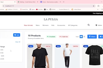 develop a full stack mern web application
