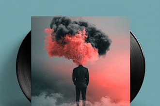 design your custom album cover art or music artwork
