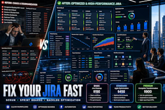 clean up jira workflows fix sprint boards and optimize backlog management