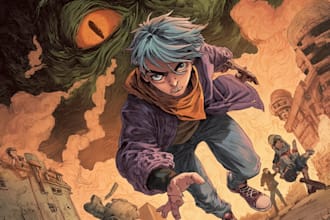 create manga webtoon comic in any genre romance action