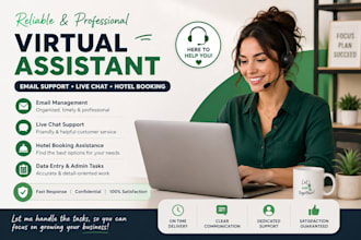 manage emails and customer support